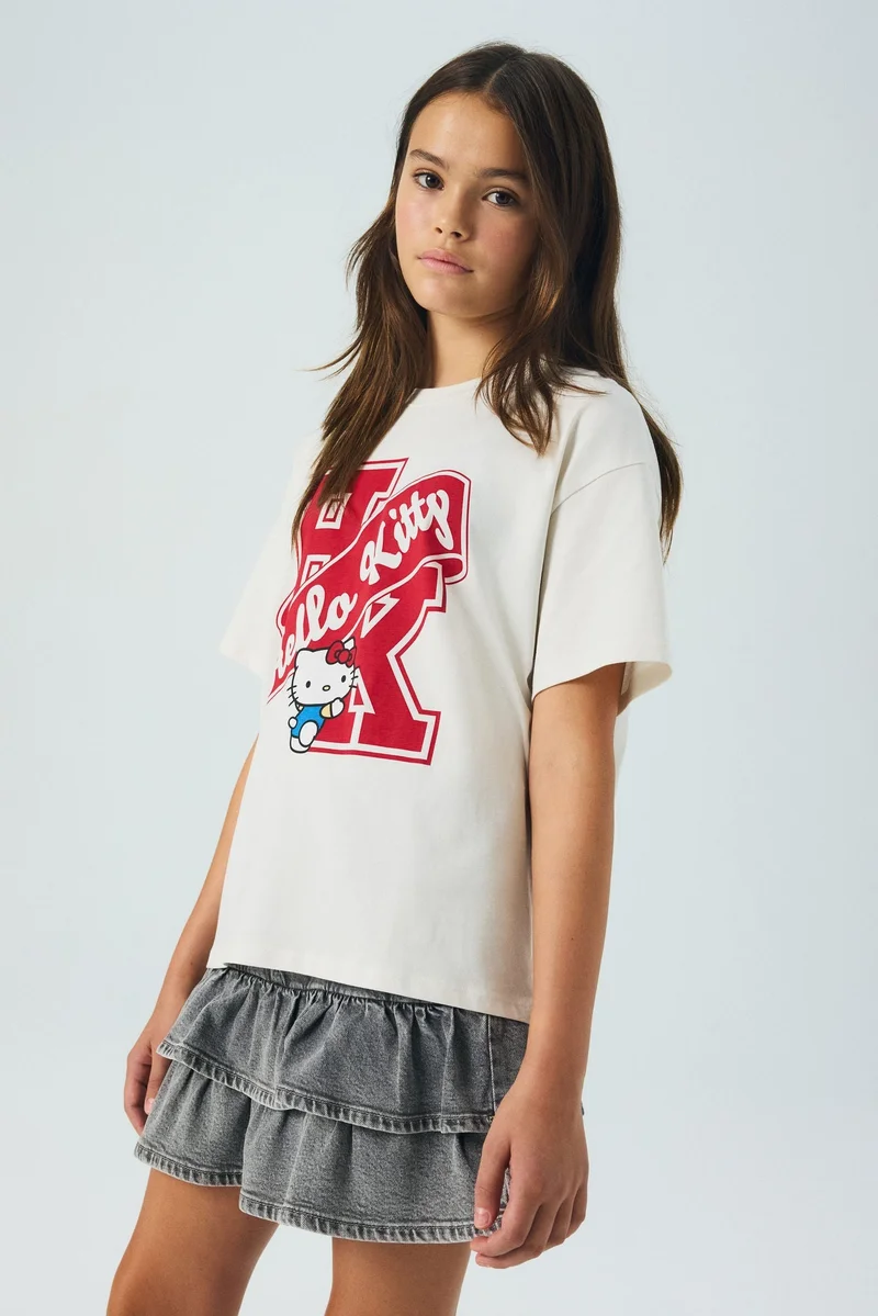 H&M Printed cotton T-shirt